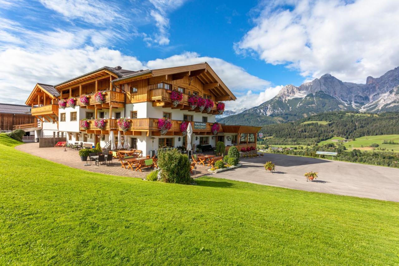Berggasthof Hinterreit Maria Alm am Steinernen Meer Exterior photo